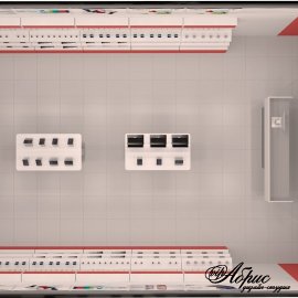 Дизайн интерьера магазина Цифроном
